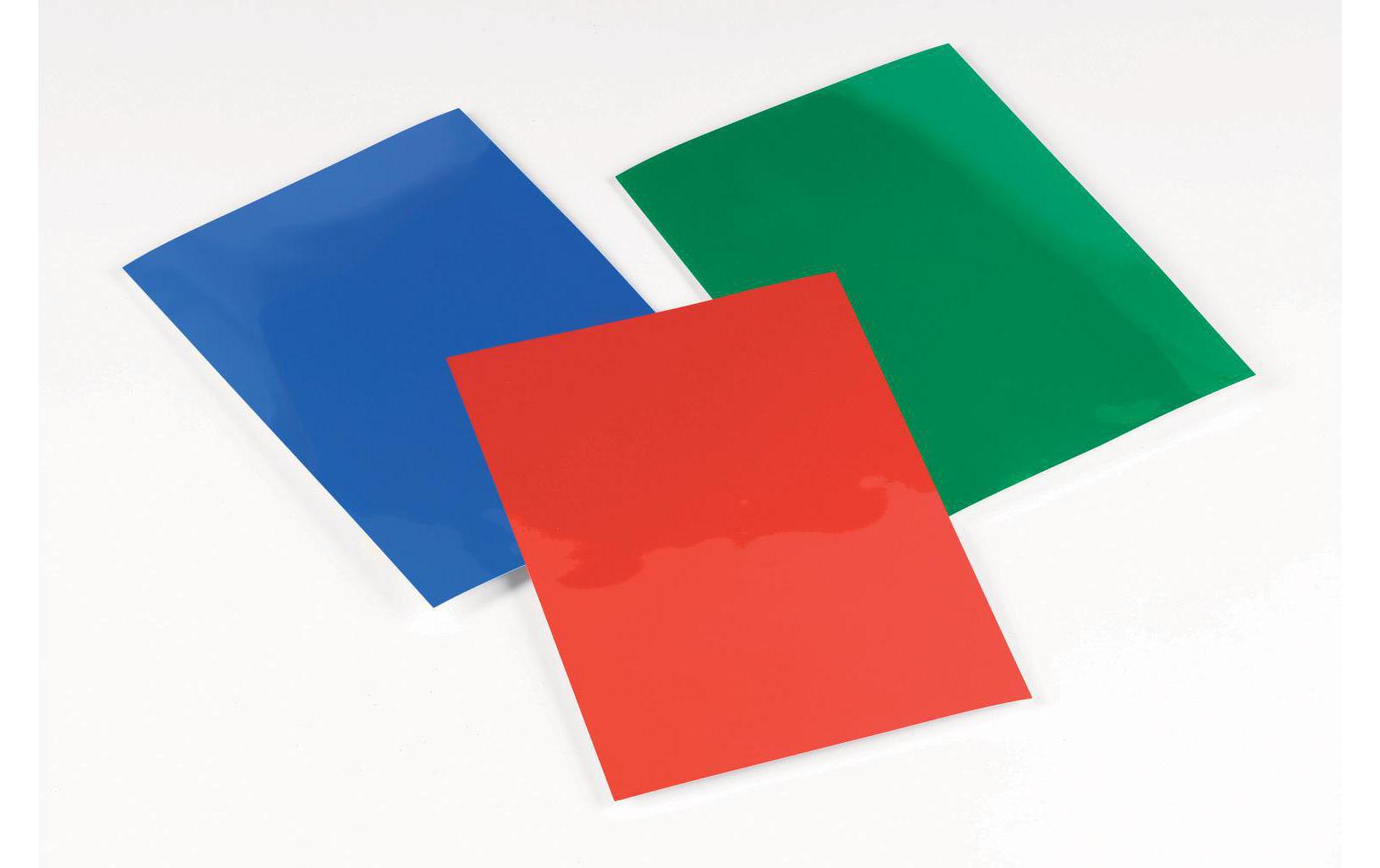 Einbanddeckel HIGloss A4, 250 µm, 100 Stk., BlauBlau, 100 Stück