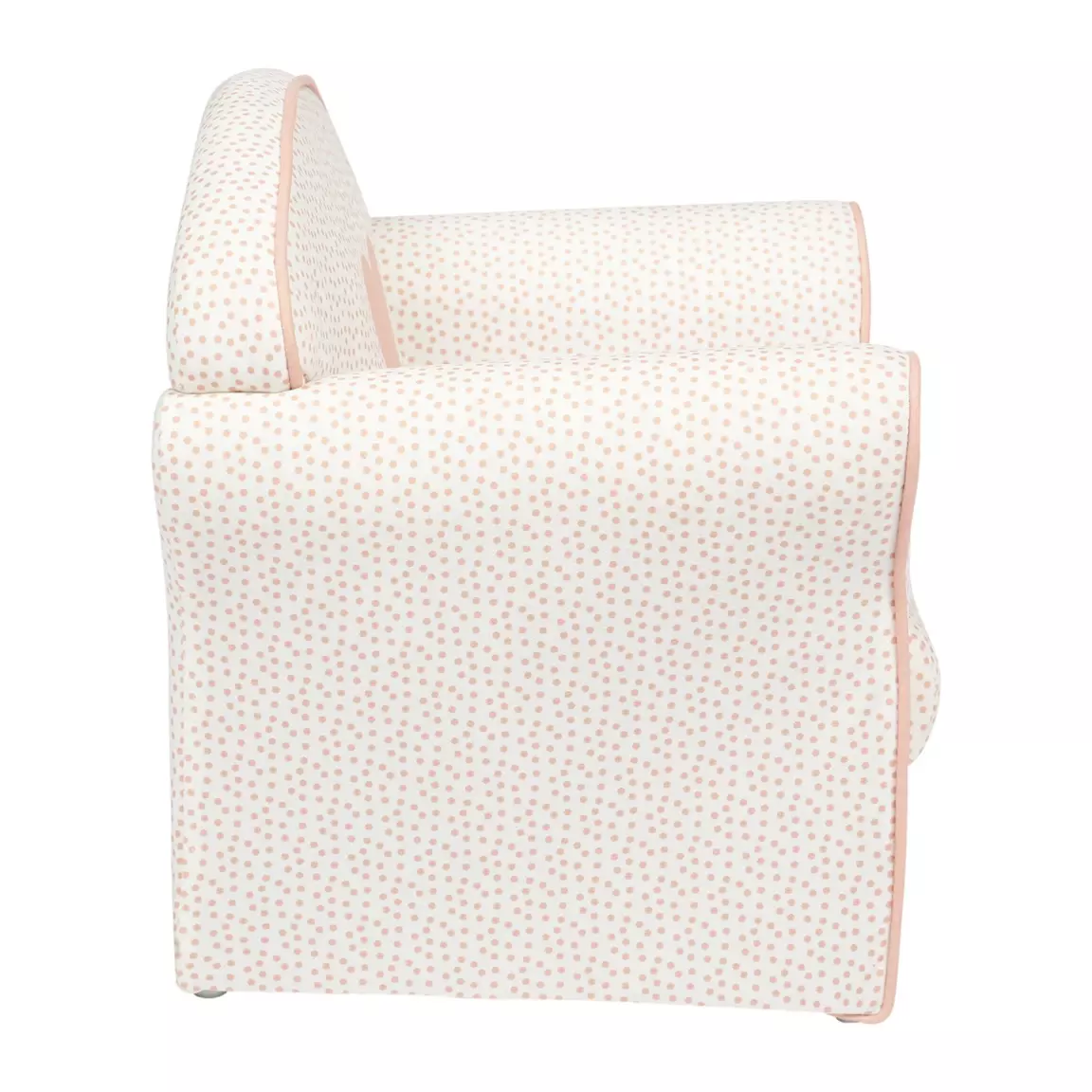 Fauteuil enfant (H43 cm) Coeur Rose