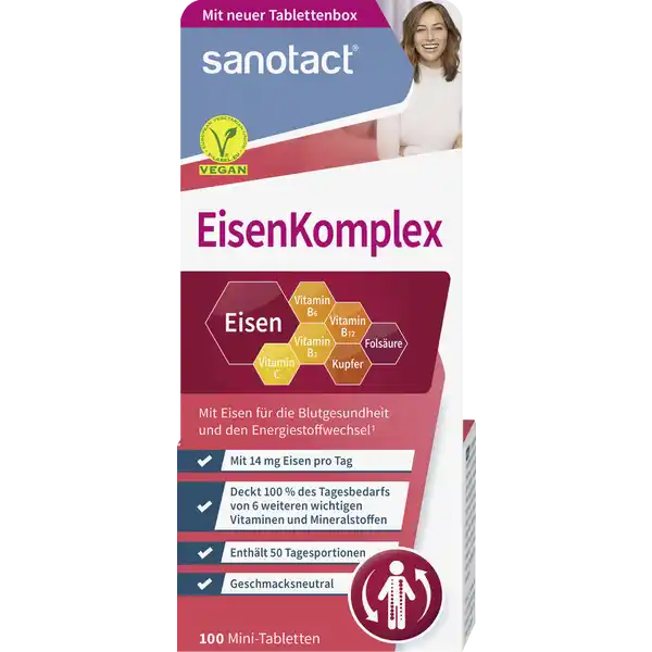 Eisen Komplex Mini-Tabletten