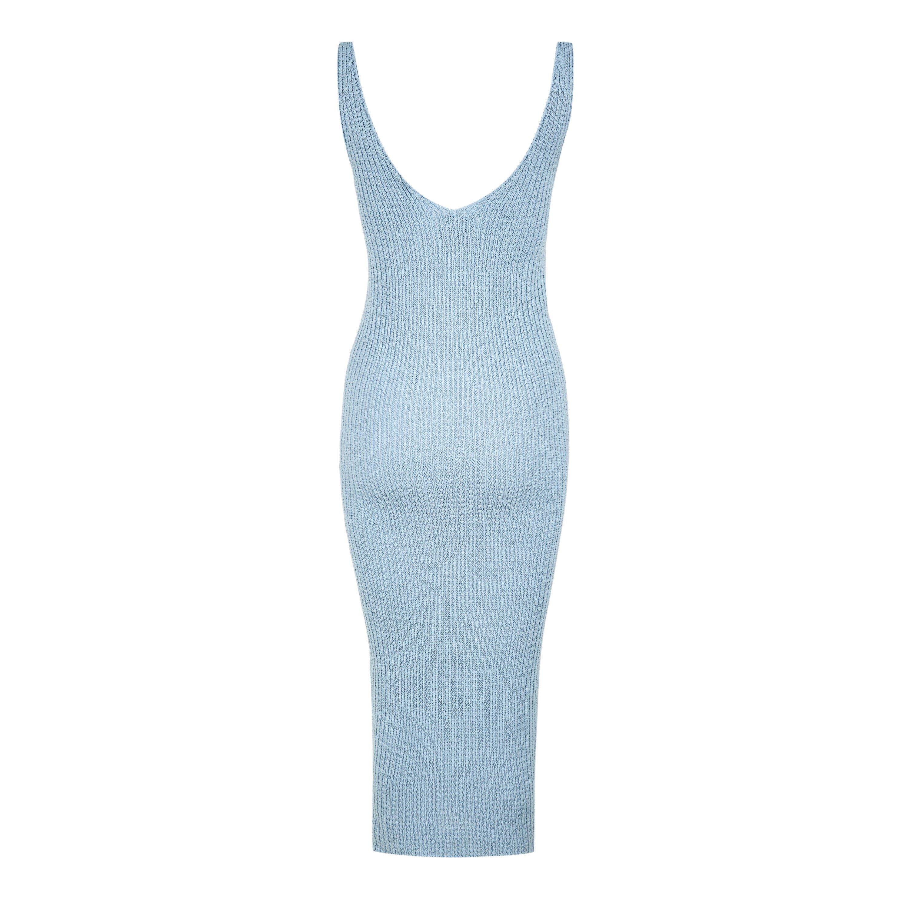 Jack Wills Stitch V Neck Midi Dress