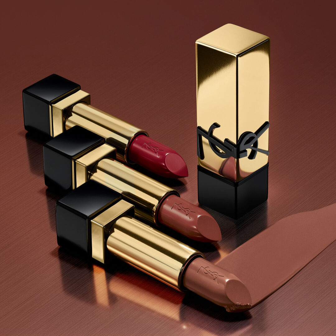 Yves Saint Laurent Rouge Pur Couture Batom Acabamento Acetinado