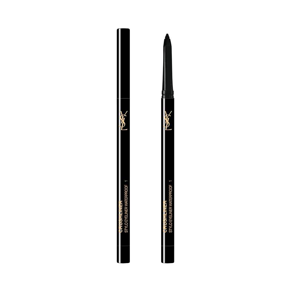 Crushliner  Stylo Yeux Waterproof Rétractable Tenue Longue Durée 24h - n1_ noir_intense