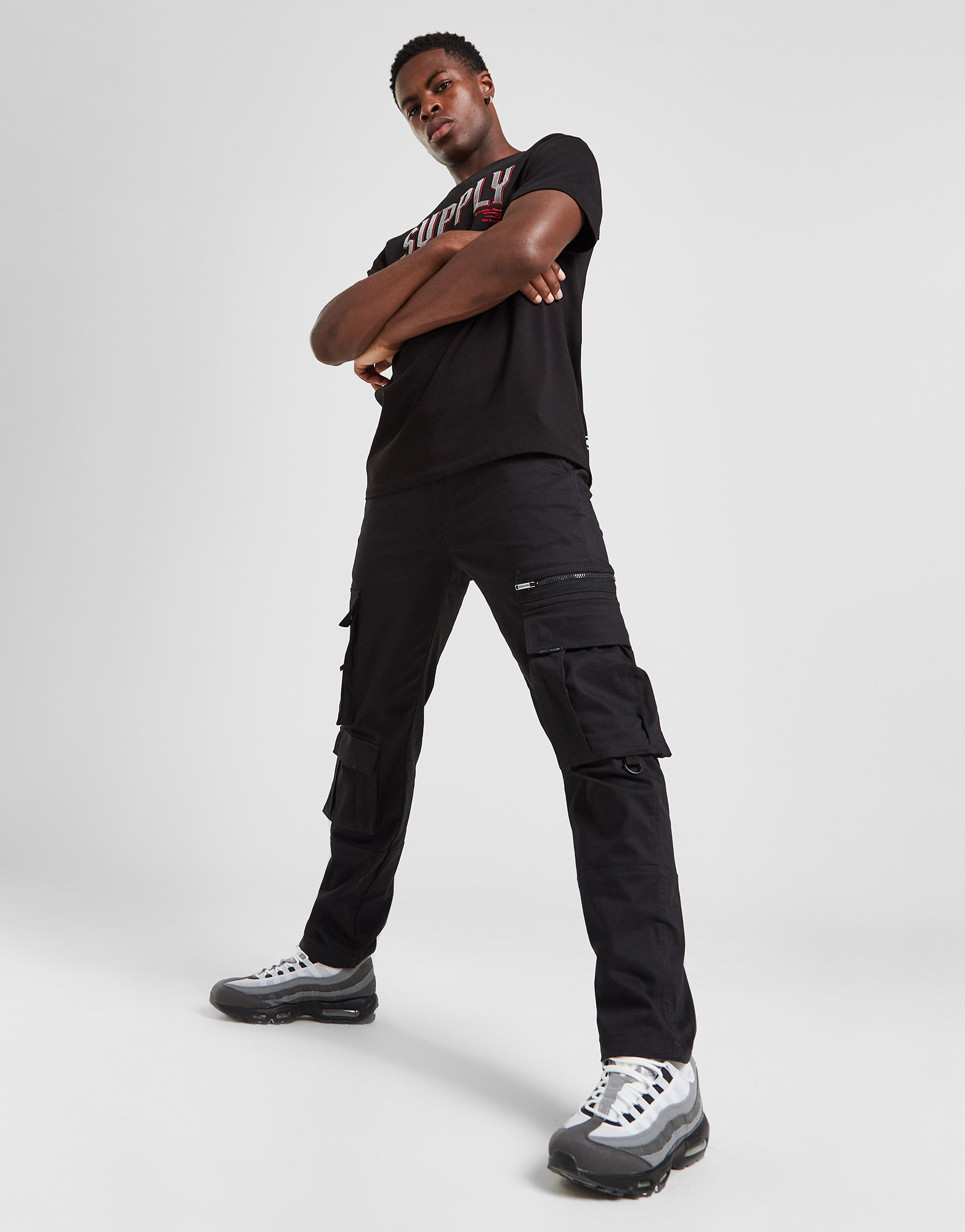 Supply & Demand Pantalon Cargo Raz Homme
