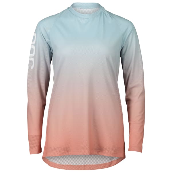 Maillot VTT POC W'S ESSENTIAL MTB LITE LS JERSEY GRADIENT ROCK SALT