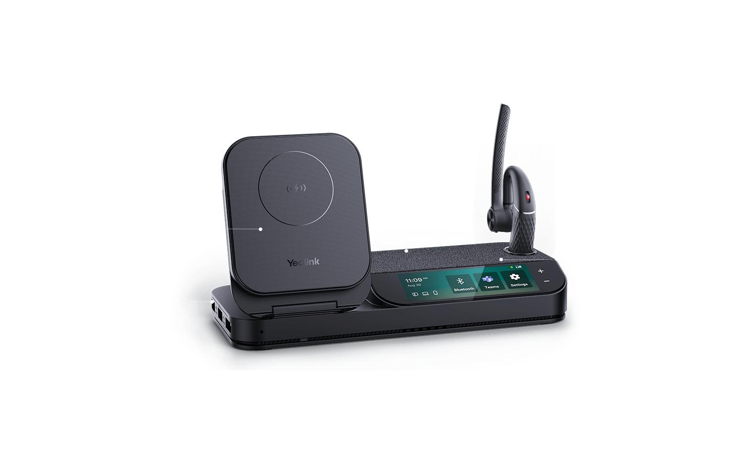 Headset BH71 Workstation<br>Yealink Mono Bluetooth Headset System für hybrides Arbeiten und Unterwegs