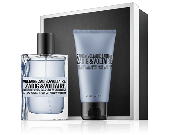 Zadig & Voltaire This is Him! Vibes of Freedom Set mit Shower Gel 50ml-50ml