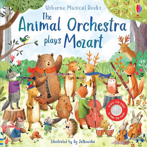 The Animal Orchestra Plays Mozart - Musical Books (Board book)