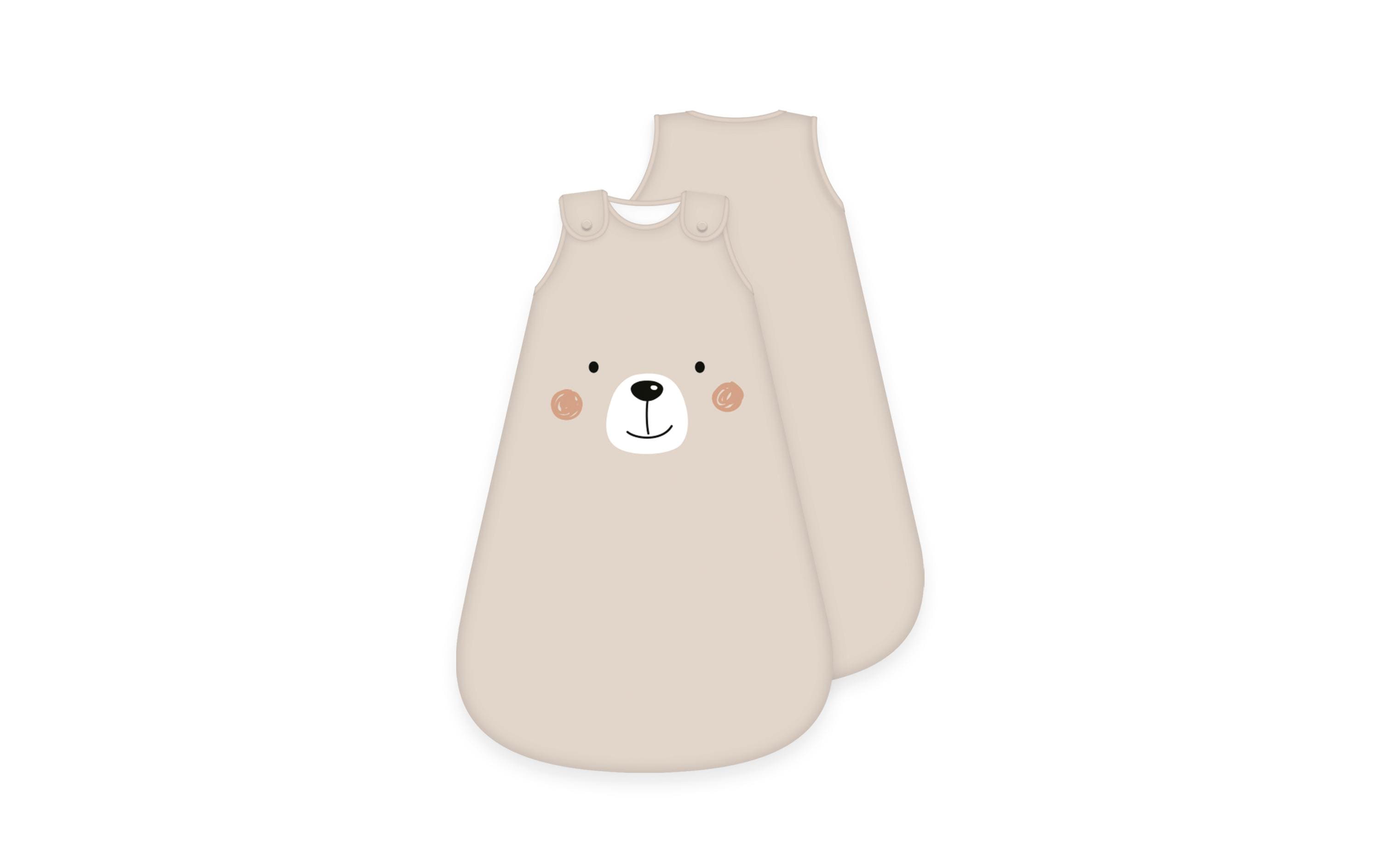 Baby-Ganzjahresschlafsack Little Bear Gr. 90Baby-Schlafsack für ganzes Jahr im niedlichen Design