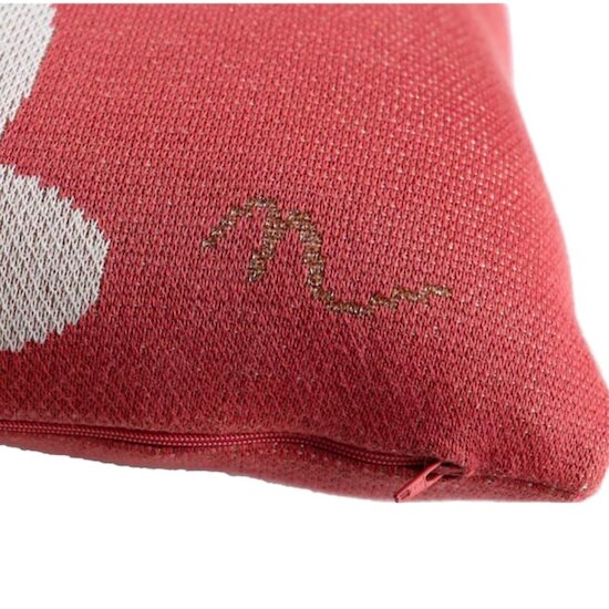 Lina & Joy Coussin tricot    Rose        de               Noukies
