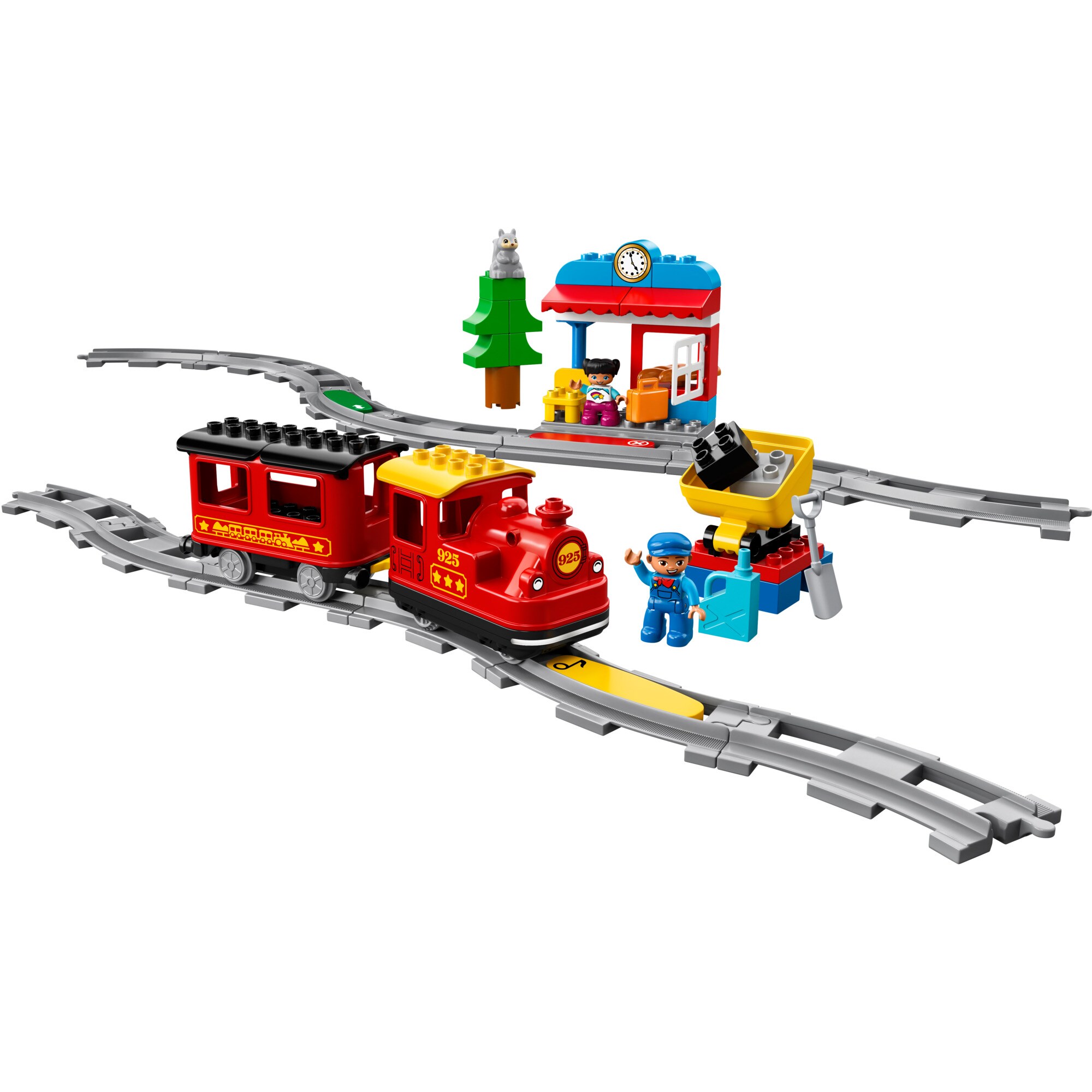 LEGO Konstruktionsspielzeug DUPLO Dampfeisenbahn