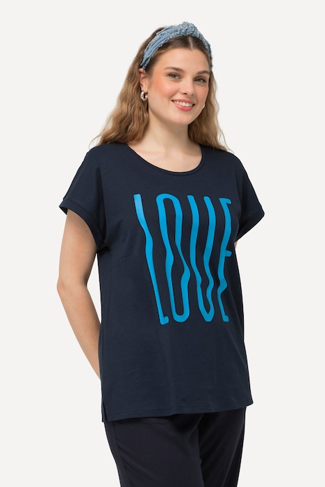 T-Shirt, LOVE, Oversized, Rundhals, Halbarm
