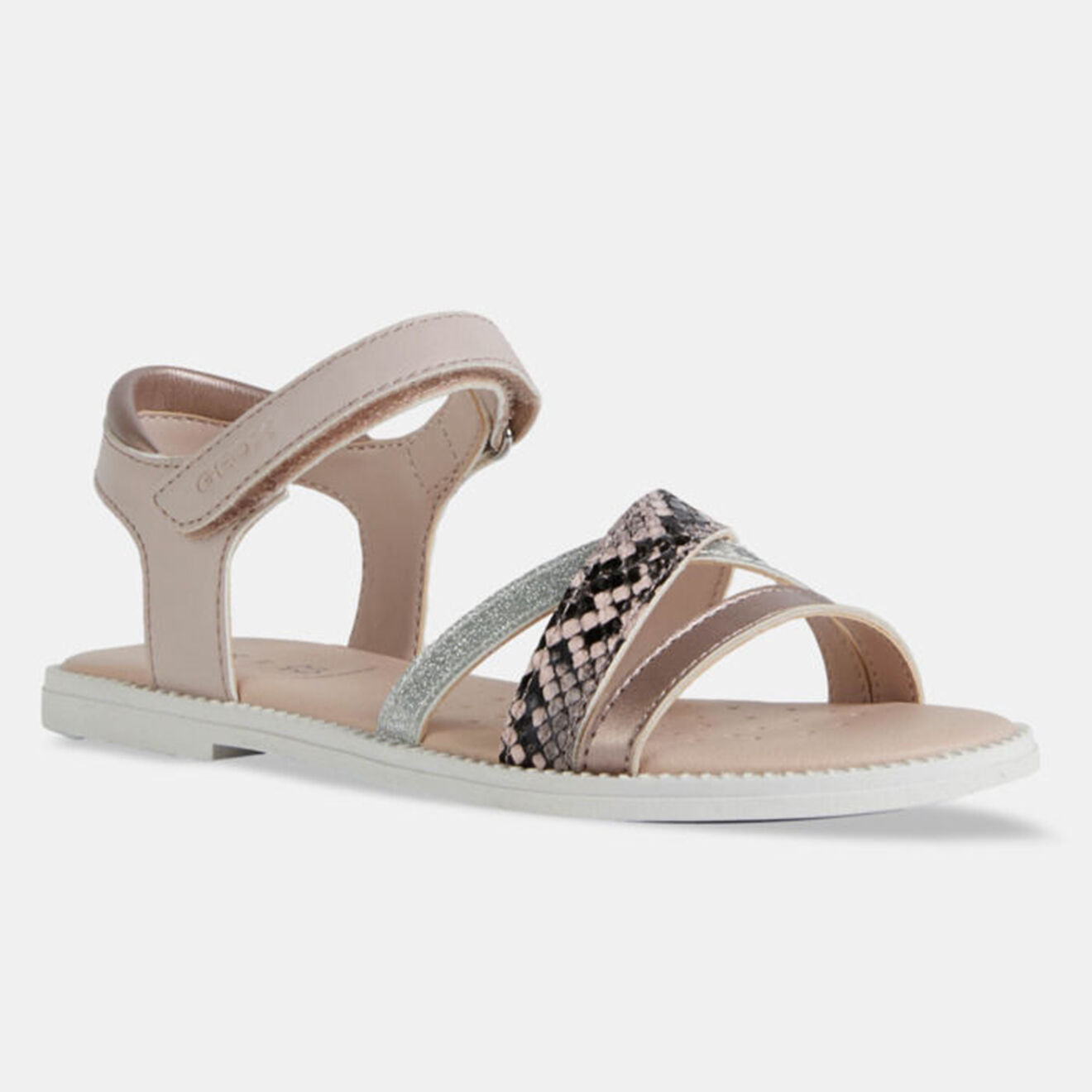Geox Sandales Karly à brides croisées roses