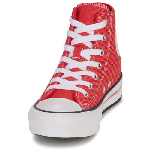Converse - YOUTH CONVERSE CHUCK TAYLOR ALL STAR EVA LIFT PLATFORM RETRO DEN - Rouge