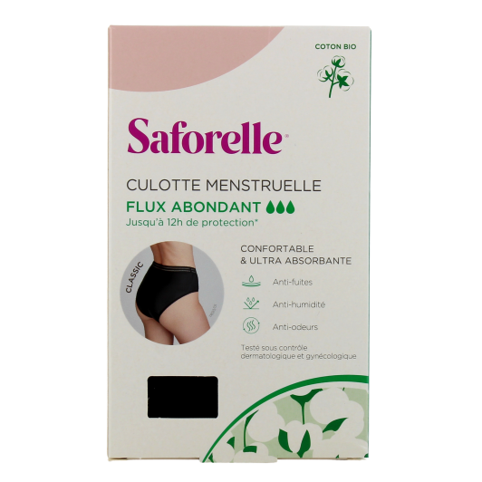 Culotte de règles ultra-absorbante Saforelle