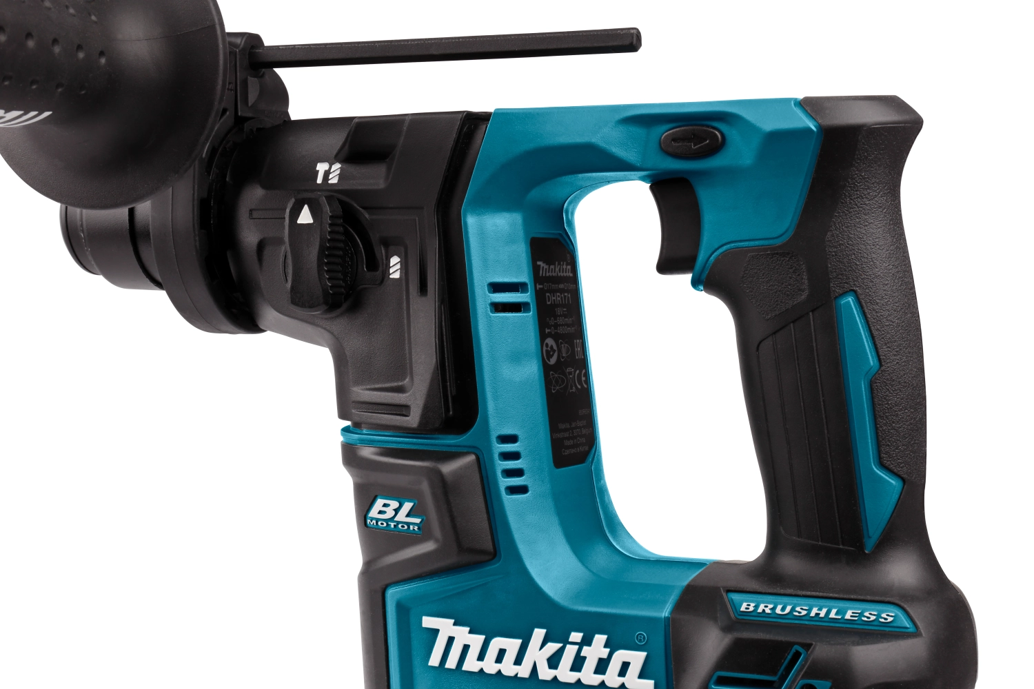 Makita DHR171RTJ 18V Li-Ion accu SDS-plus boorhamer set (2x 5,0Ah accu) in Mbox - 1,2J