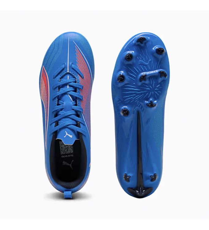 PUMA ULTRA 6 PLAY FG/AG JR 108533 ULTRA-BLUE-PUMA-WHITE-GLOWING
