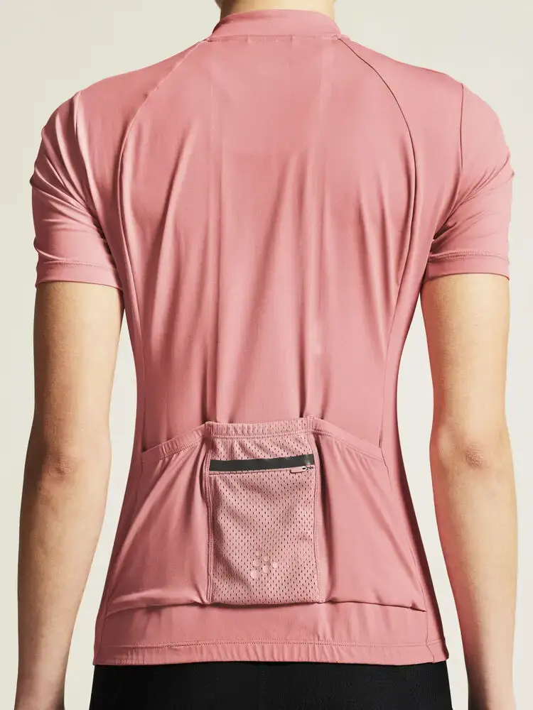 Craft ADV Gravel Fietsshirt Korte Mouwen Roze Dames