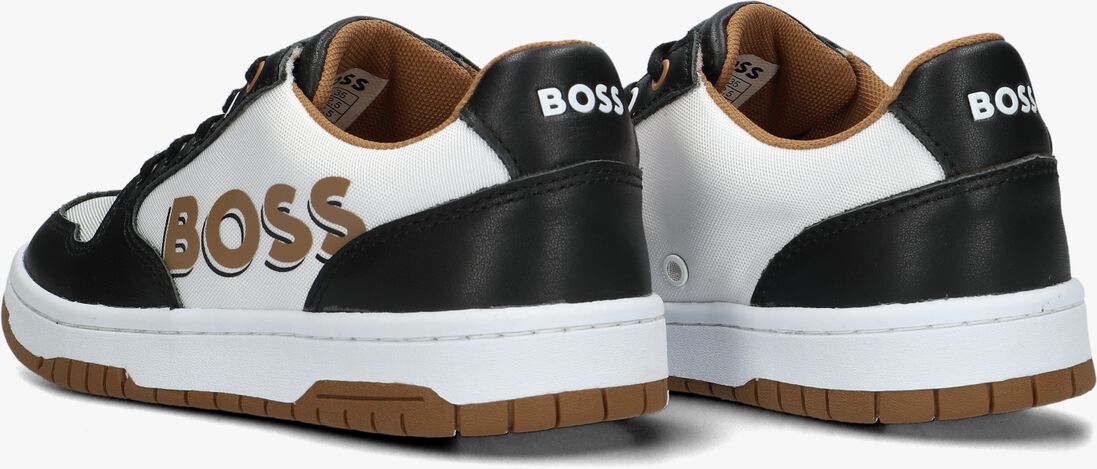 BOSS KIDS zwarte boss kids lage sneakers baskets j50861