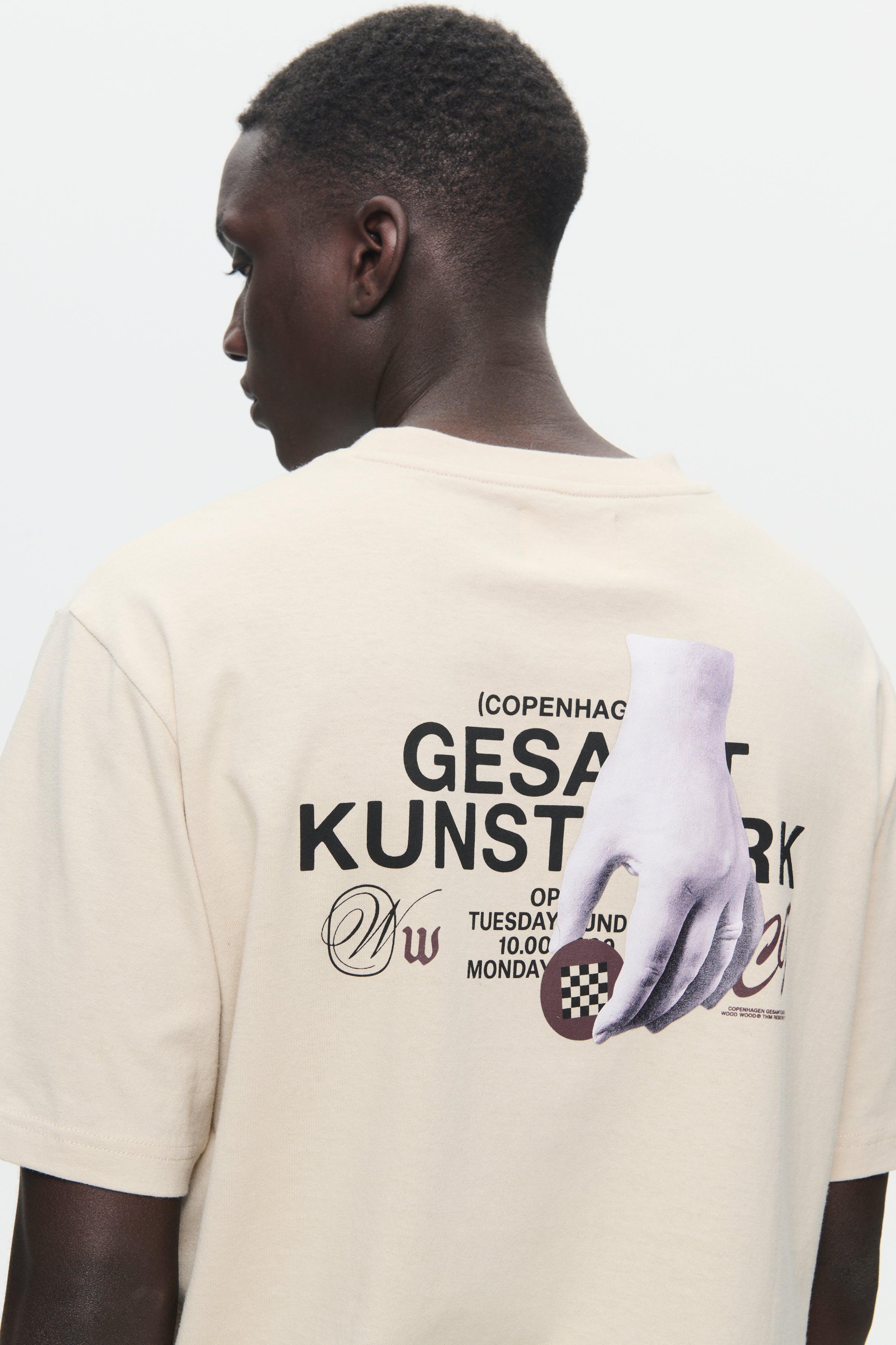 WOOD WOOD MEN WWHaider Gesart T-shirt