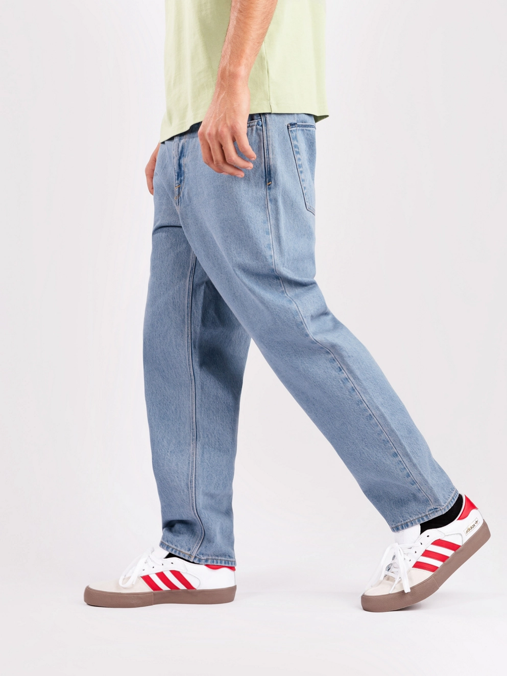 Volcom Modown Tapered Denim Jeans blue