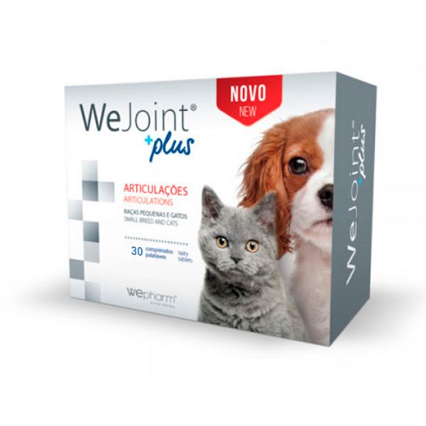 Wepharm WeJoint Plus Raças Pequenas & Gatos 30 Comprimidos