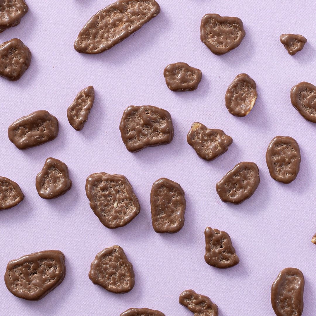 Chocolade melk bananenchips