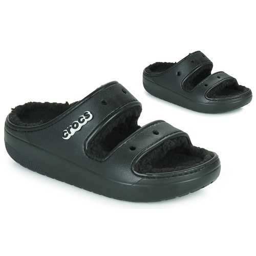 Crocs - CLASSIC COZZY SANDAL Negro