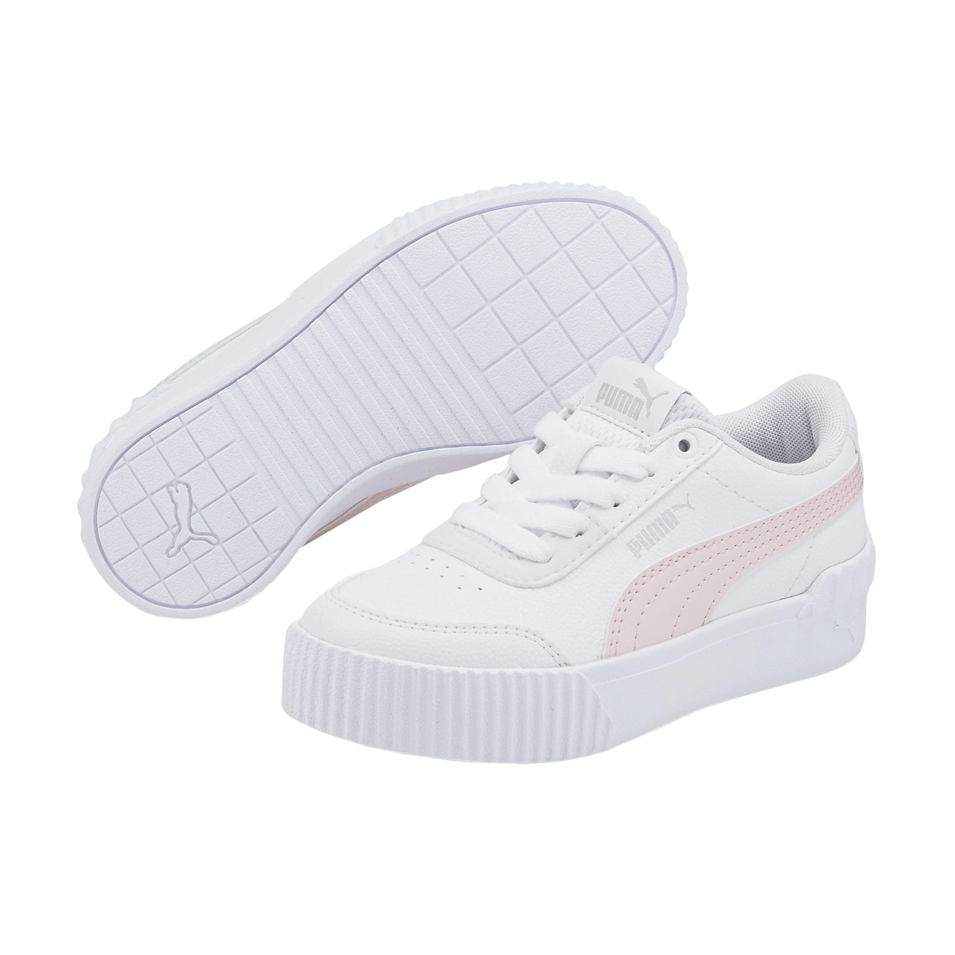 Basket cuir juniorlift ps | Blanc