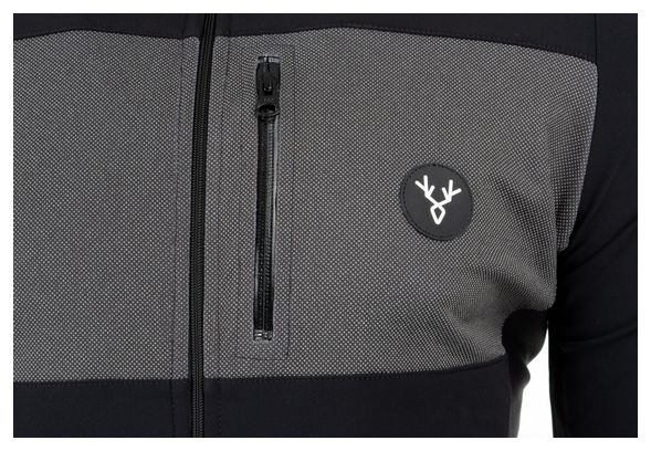 Veste Hiver LeBram Telegraphe Noir Coupe Ajustée