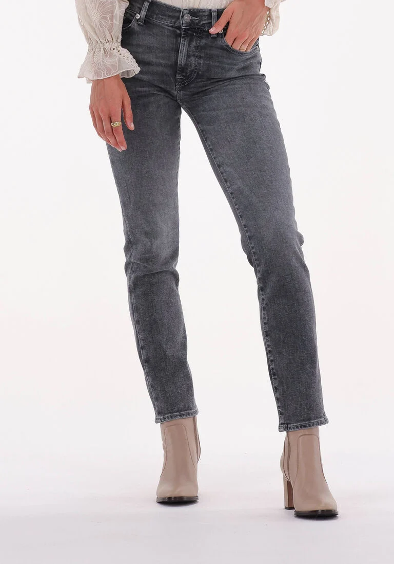 7 FOR ALL MANKIND grijze 7 for all mankind slim fit jeans roxanne luxe vintage ultimate