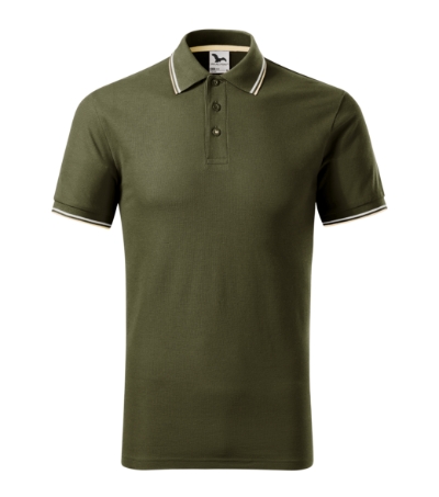 Malfini 232 - Polo Élégant à Rayures Contrastées