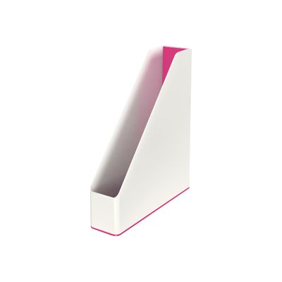 Leitz WOW - Porte-revues blanc/rose