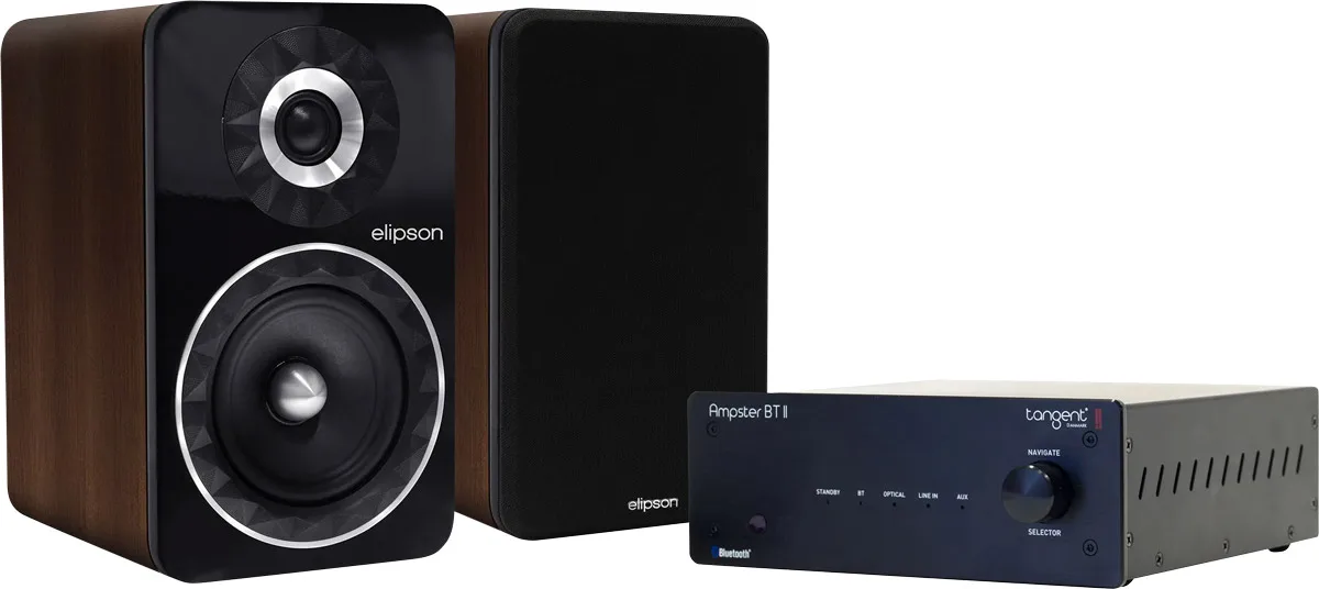 Tangent Ampster BT II   Elipson Prestige Facet 6B Noyer Chaînes hi-fi composées