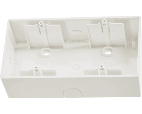 Busch-Jaeger 1702-84 opbouwbehuizing voor 2-voudige Future Linear-inbouwelementen, studiowit