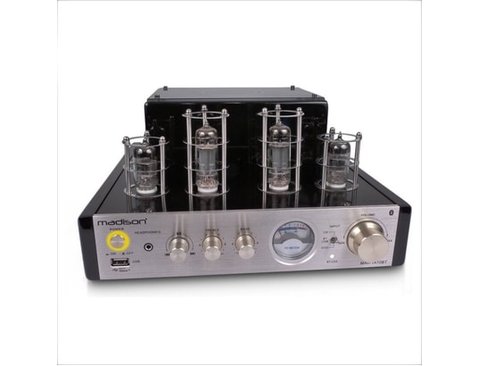 MADISON - Ampli hifi stéréo Amplificateur stereo Hifi TUBES 2x25W RMS