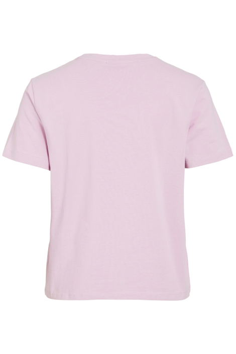 Vila roze dames t-shirt