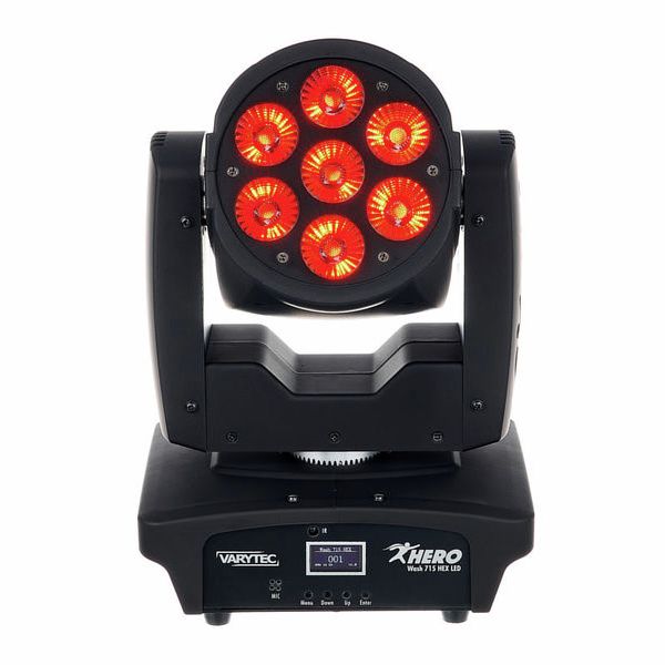 Varytec Hero Wash 715 HEX LED