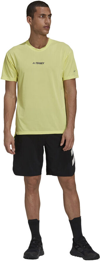 adidas Terrex Parley Agravic Trail All-Around løbe T-shirt Gul