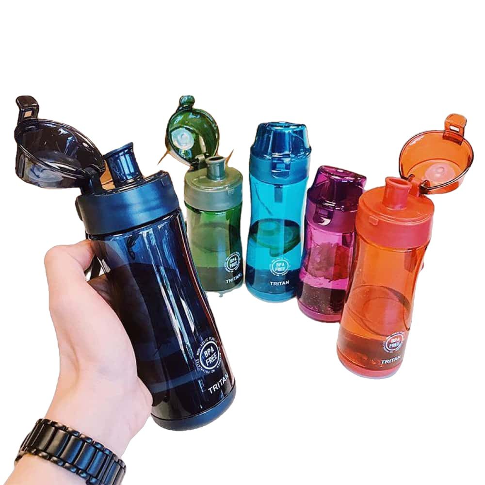 Sport-Knight® Wasserflasche / Shaker Violett 450ml