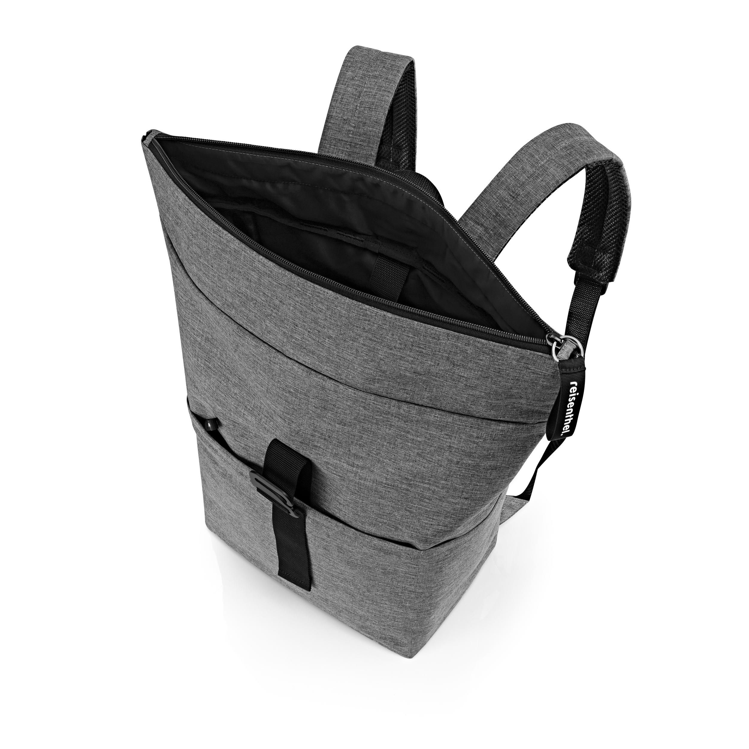 rolltop reisenthel backpack - TWIST silve