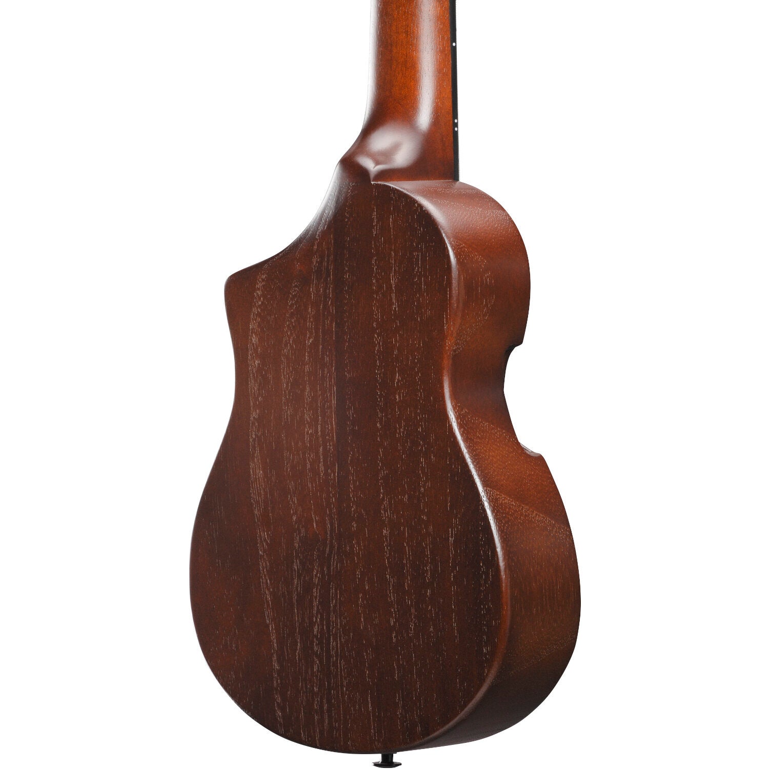 Ibanez AUP10N Open Pore Light Brown Sunburst guitalele / piccolo gitaar met gigbag