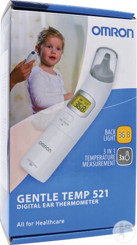 Omron Gentle Temp 521 Thermomètre Auriculaire Digital 1 Pièce