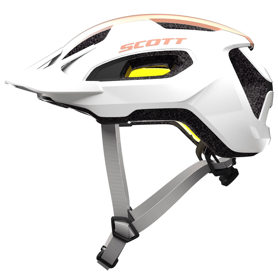 Scott Supra Plus Cykelhjelm Pearl White/Rose Beige