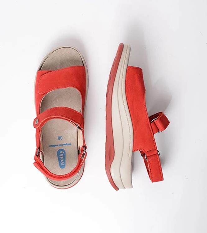 Wolky 00335010 Adura Timber nubuck rood