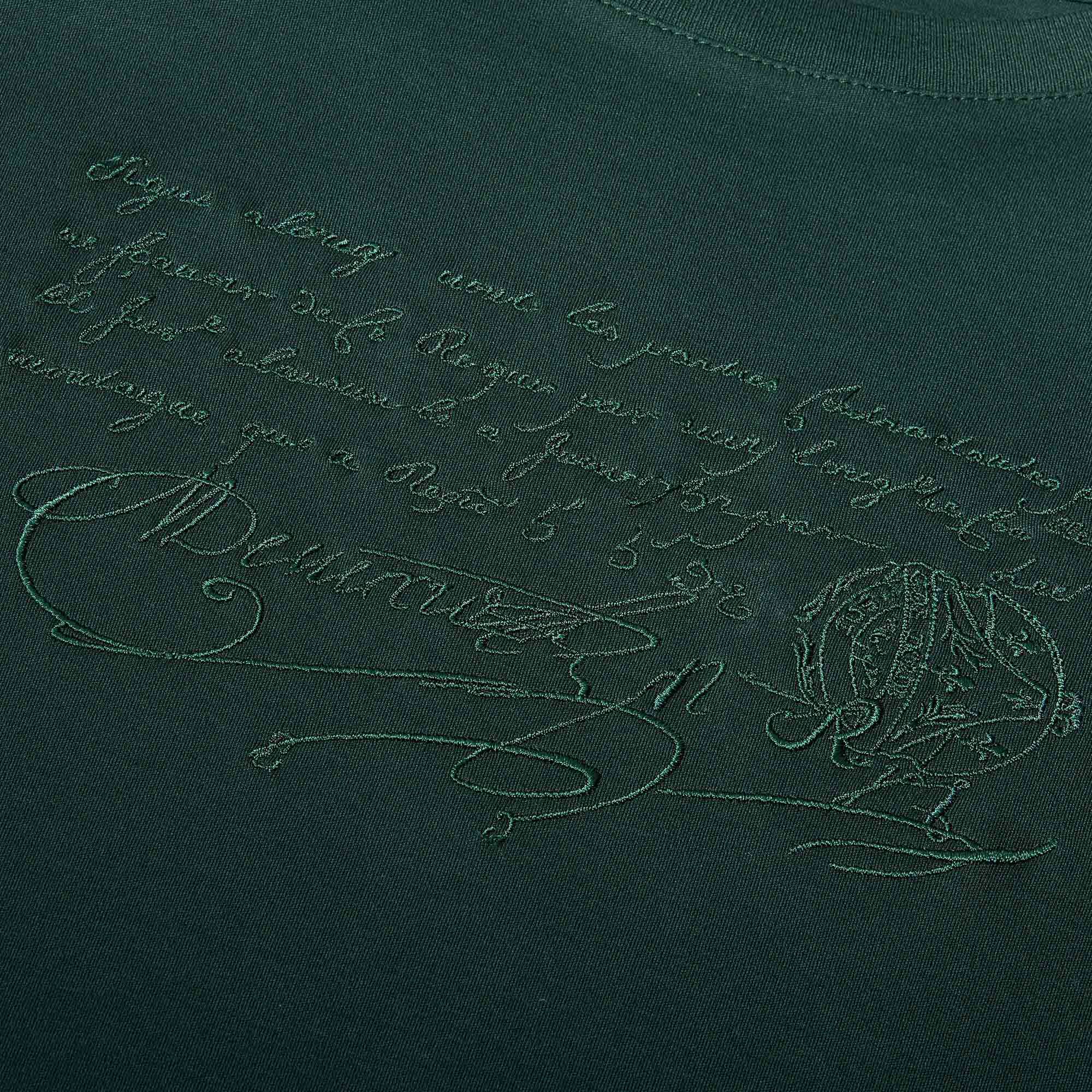 T-Shirt Avec Broderie Scritto