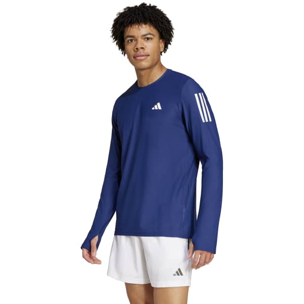T-shirt running ADIDAS OTR B LS BLUE