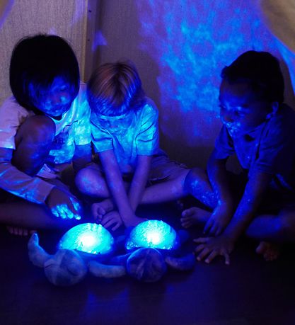 Cloud-B Nachtlampe m. Sound - Tranquil - 27 cm - Ocean Blue Meer