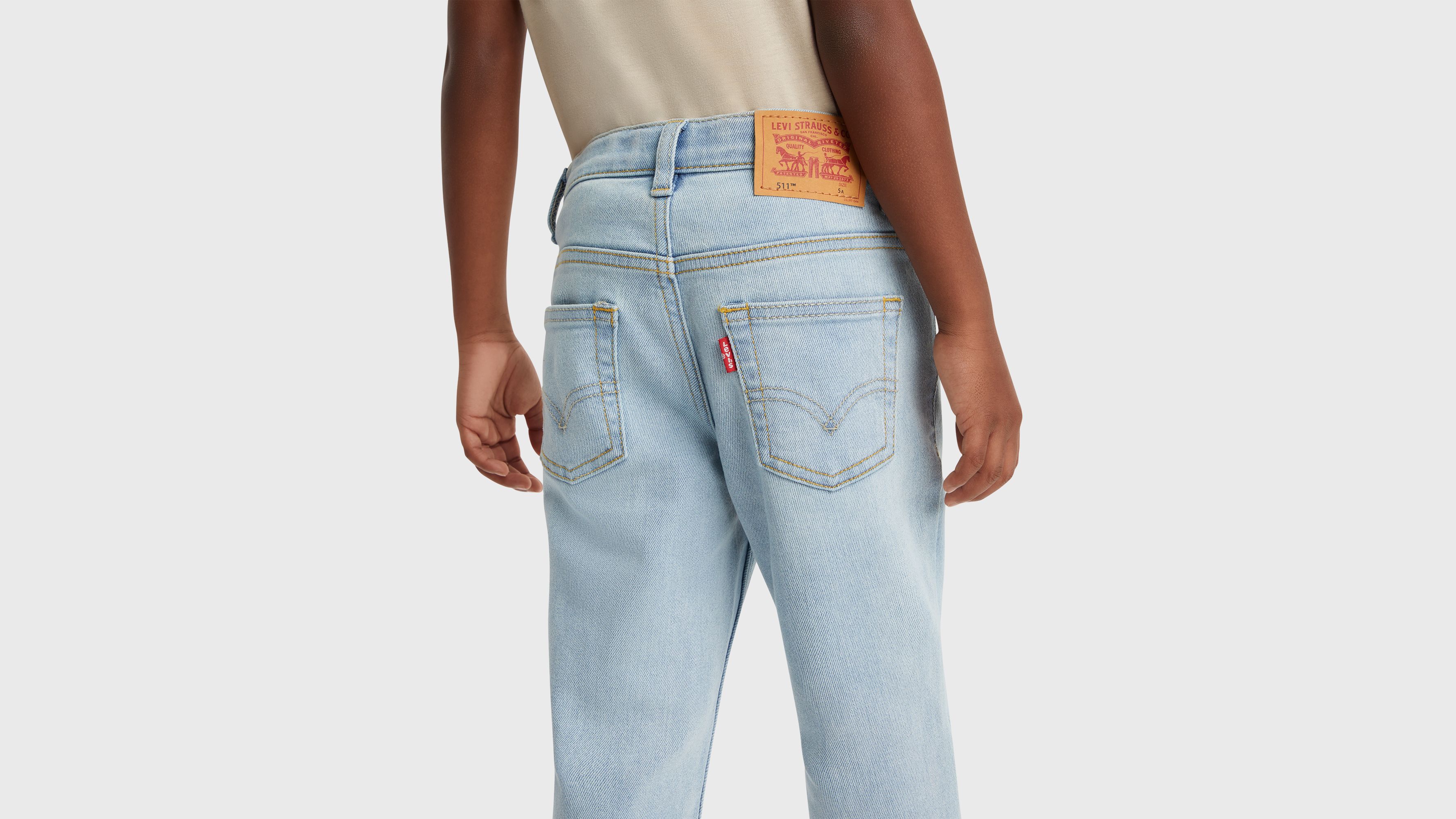 Enfant jean 511™ Slim Non Performance - Terri Whatup W/O Destruction - Bleu