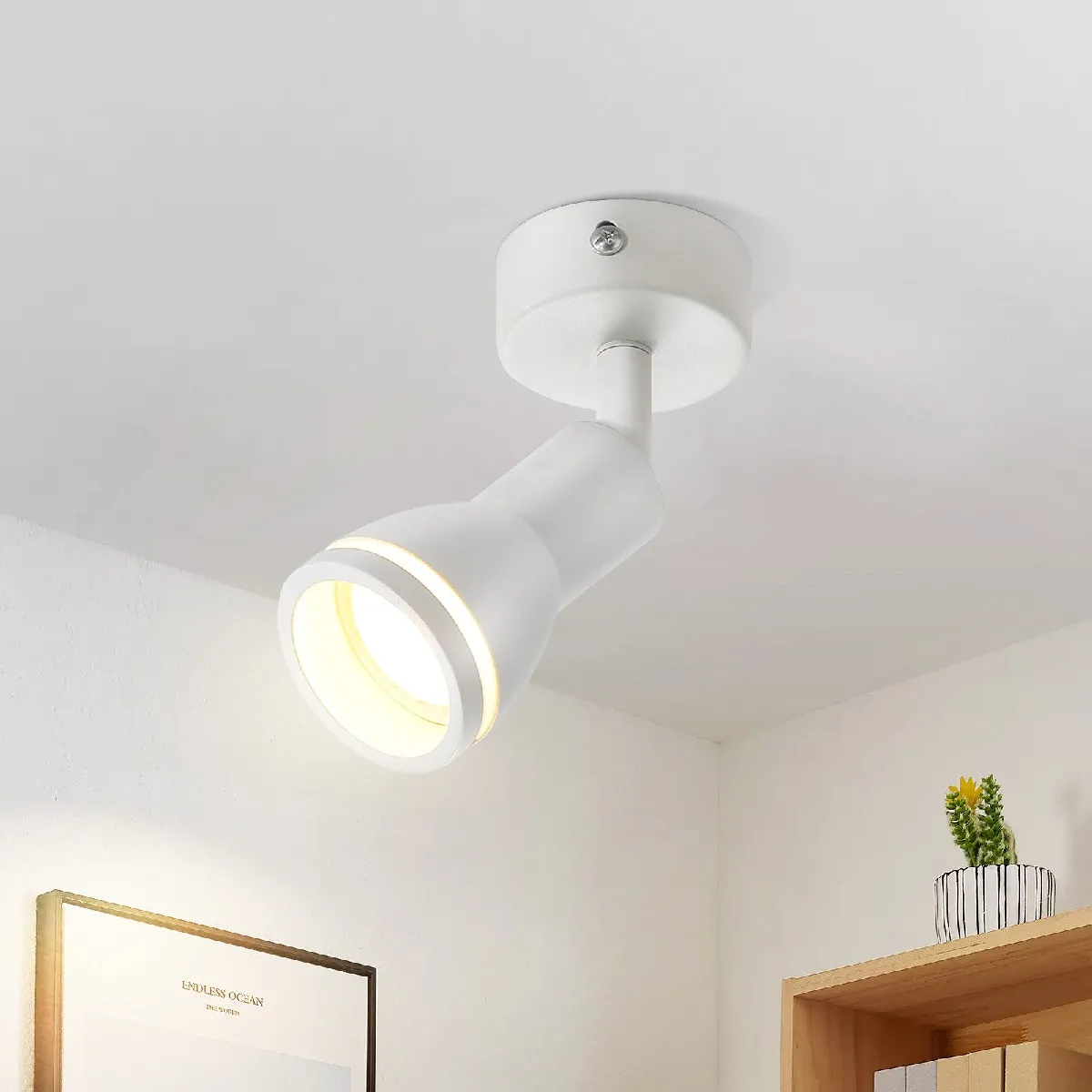 Autres Temps ZMH Pendant Lustre GU10 - Blanc