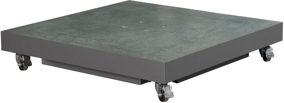 Platinum Outdoorable parasolvoet Ceramica antraciet 90 kg 81 x 81 x 15 cm